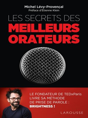 cover image of Les secrets des meilleurs orateurs